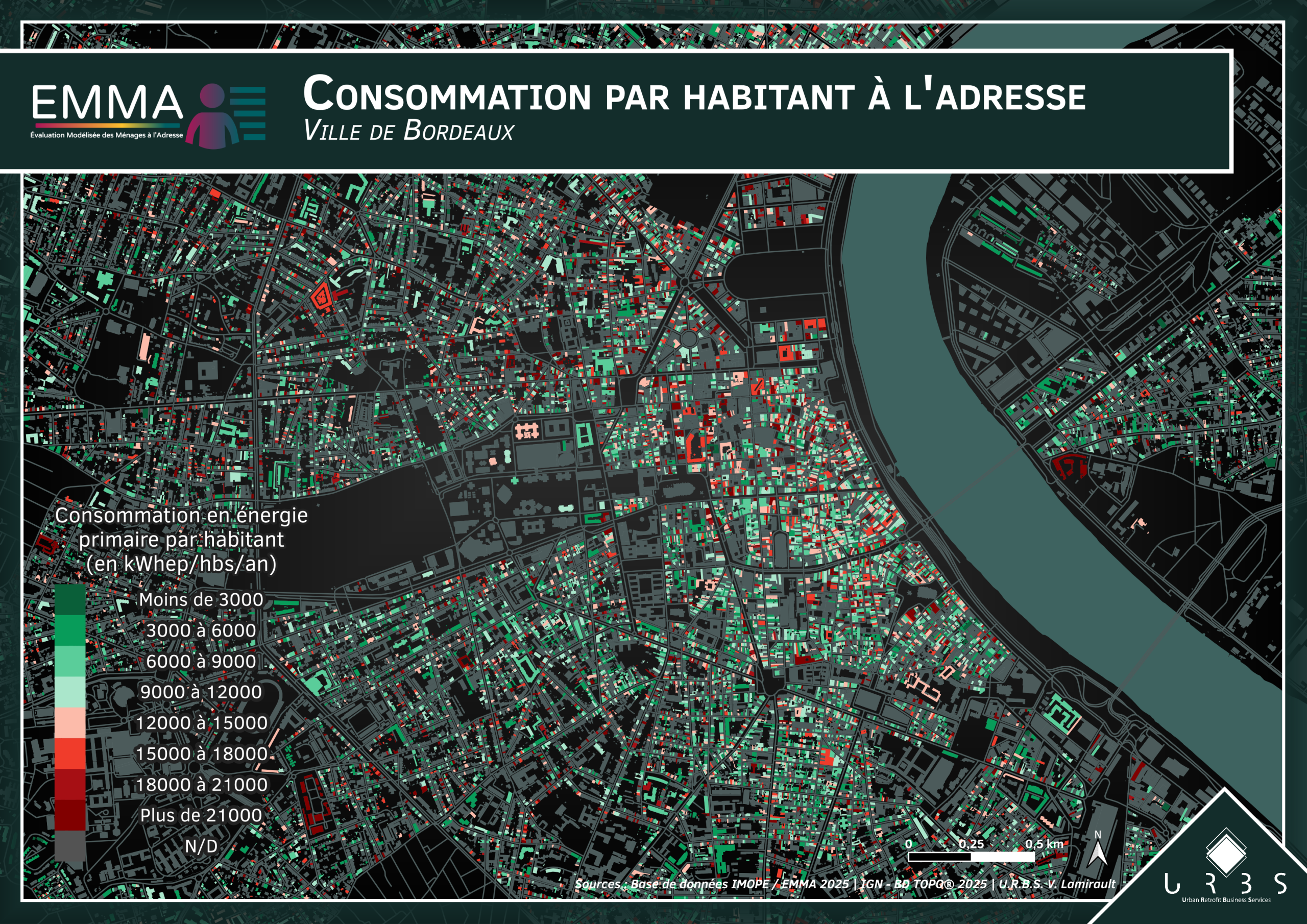 EMMA — Consommation énergie par habitant — Bordeaux